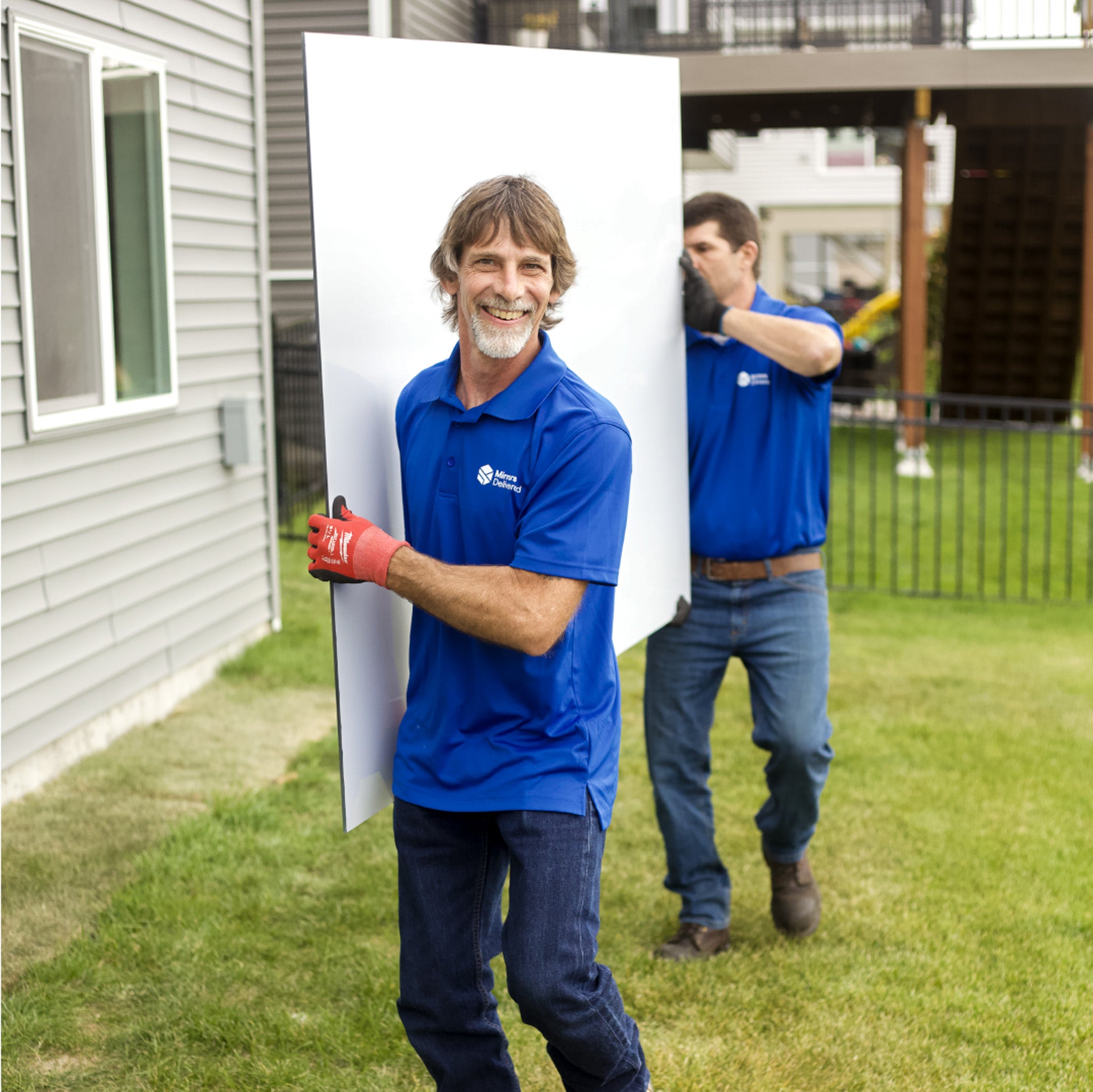 custom wall mirrors for home, commercial, and fitness use