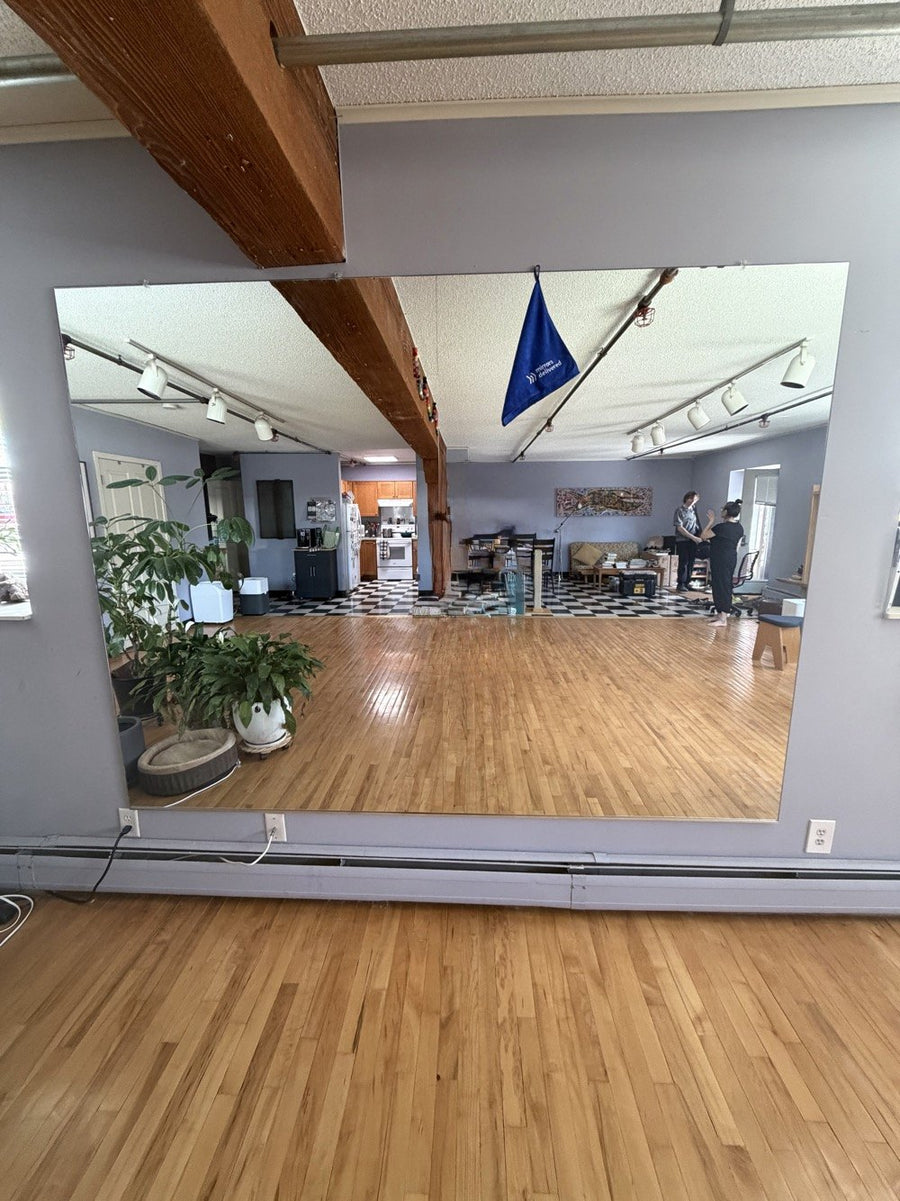 Mirrors Delivered custom dance studio mirror installation in Saint Paul, MN