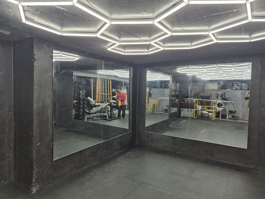 Mirrors Delivered custom dance studio mirror installation in Kansas City, KS