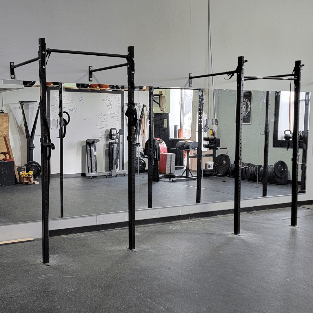 Rubber Flooring - Mirrors Delivered