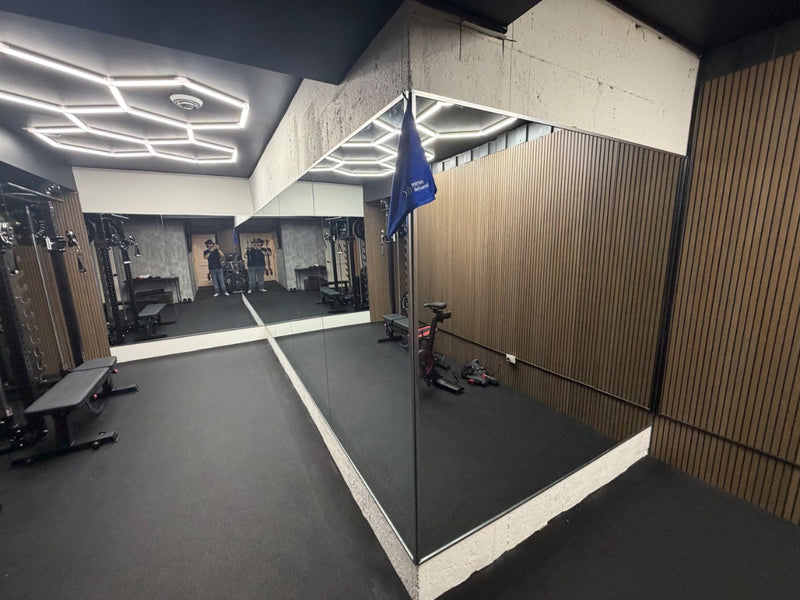 Wayzata Basement Home Gym Mirror Wrap - Image 2