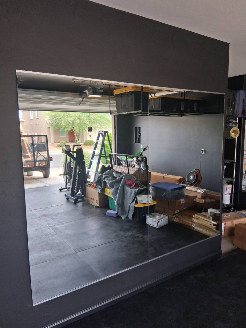 Tucson Garage Gym Mirror Wall - Image 2