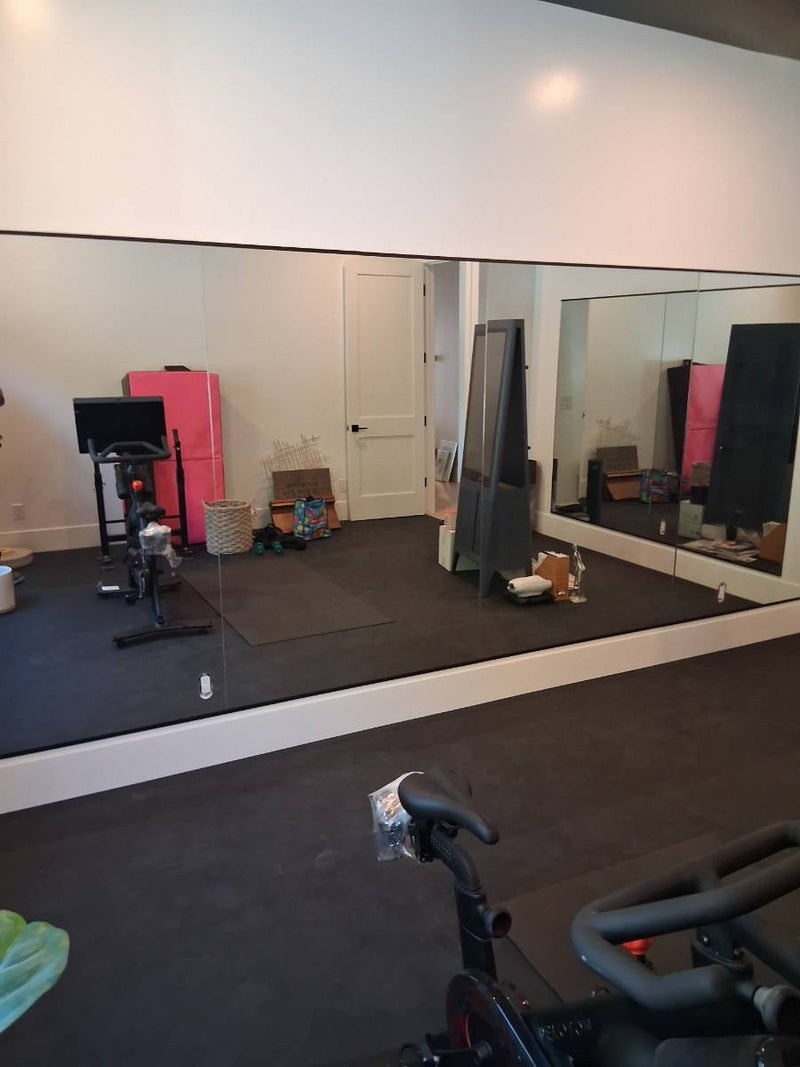 Phoenix Home Gym Mirror Wall