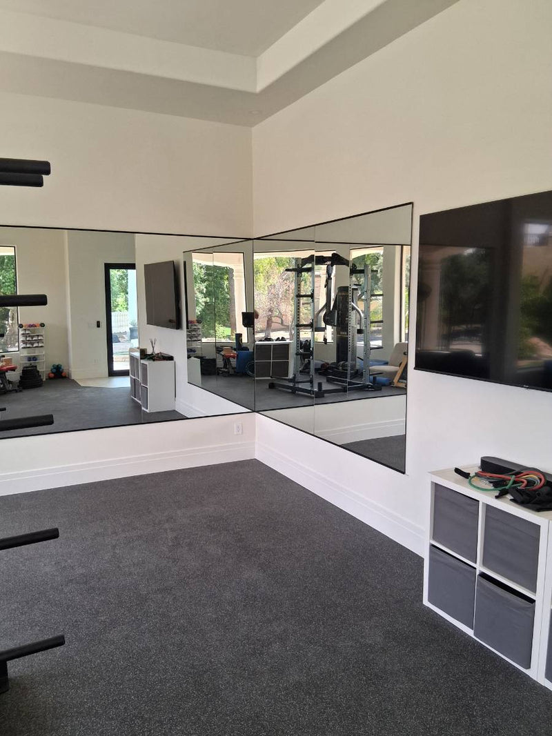 Chandler Wraparound Gym Mirror Wall