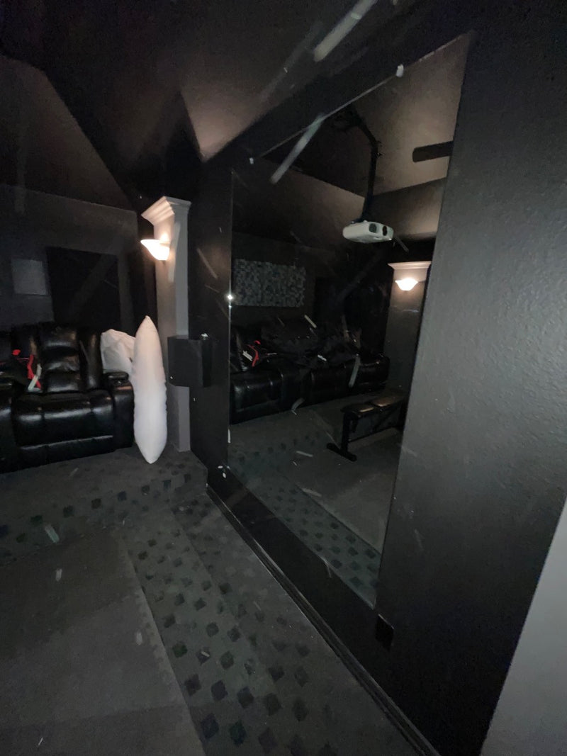 Allen Media Room Home Gym Mirror - Image 2