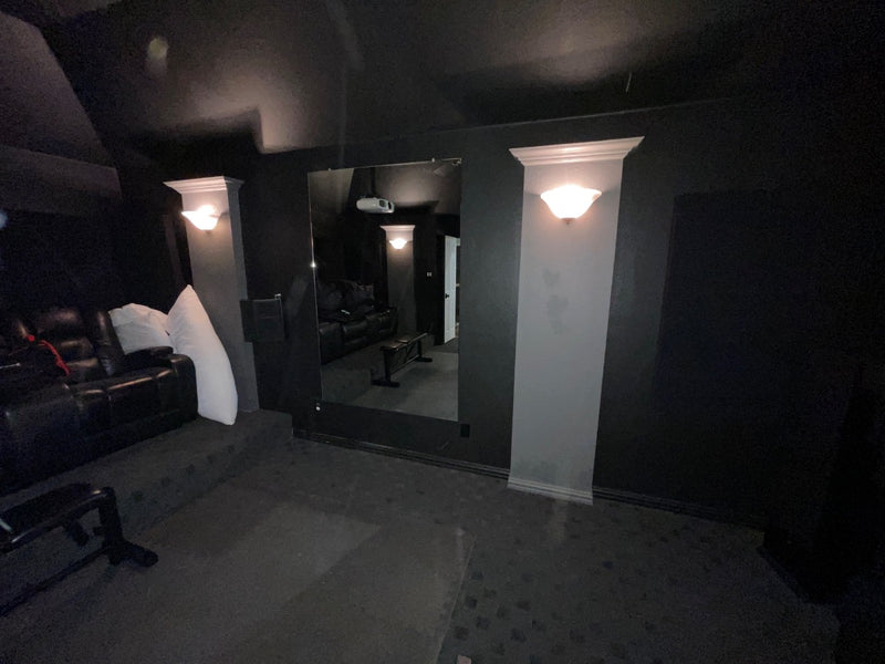 Allen Media Room Home Gym Mirror - Image 4