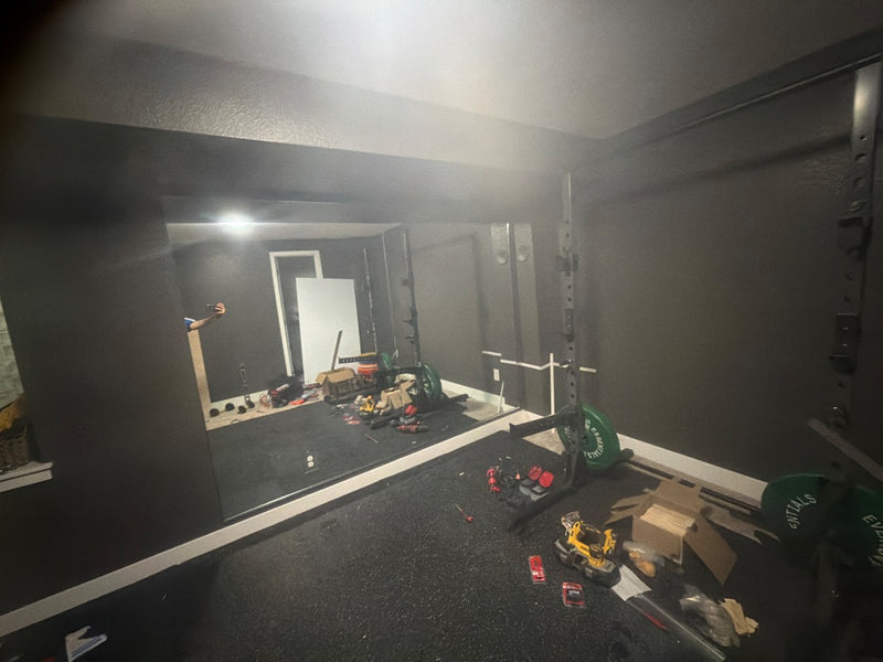 Denver Basement Gym Mirror Wall - Image 3