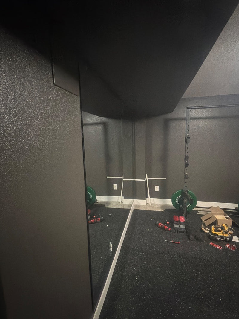 Denver Basement Gym Mirror Wall - Image 5