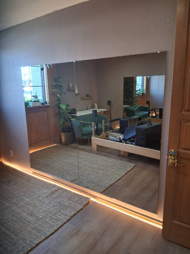 Sun City Pilates Studio Mirror Wall