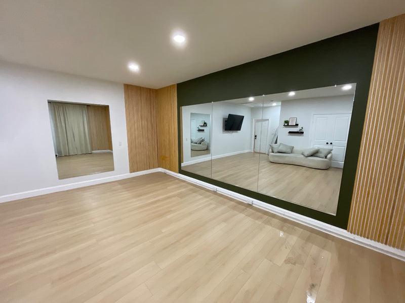 Garland Basement Gym Mirror Wall