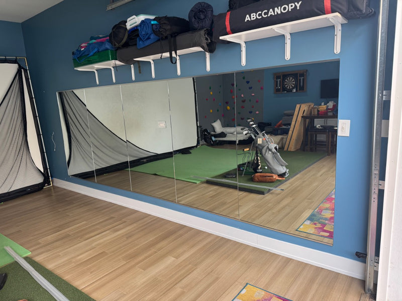 Chicago Garage Golf + Gym Mirror Wall - Image 2