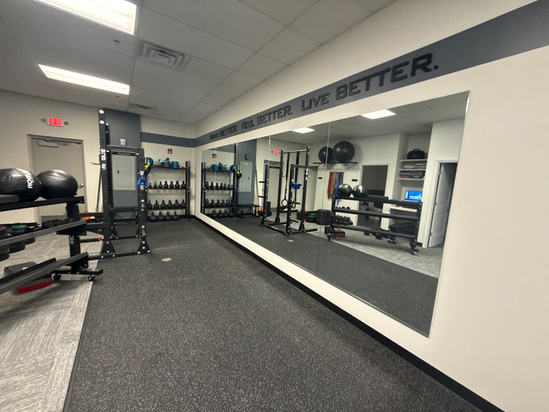 Bellevue Commercial Gym Mirror Wall