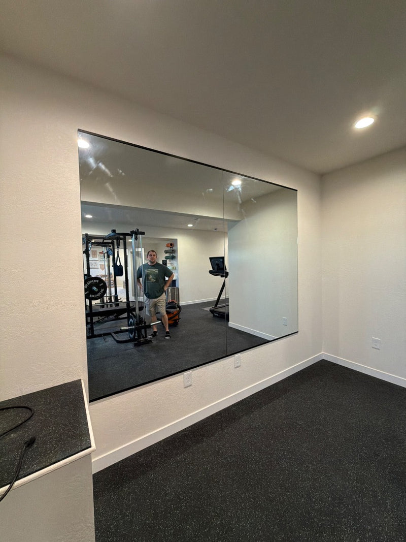 Brighton Basement Gym Mirror Wall - Image 3