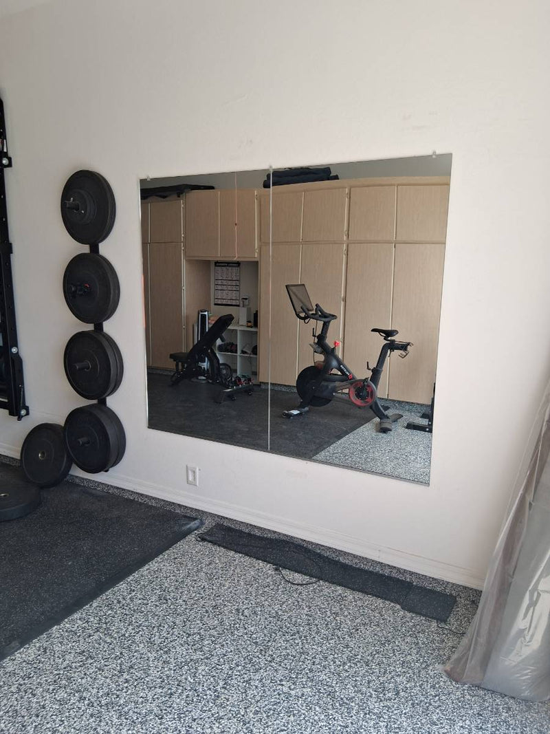 Queen Creek Garage Gym Mirror Wall