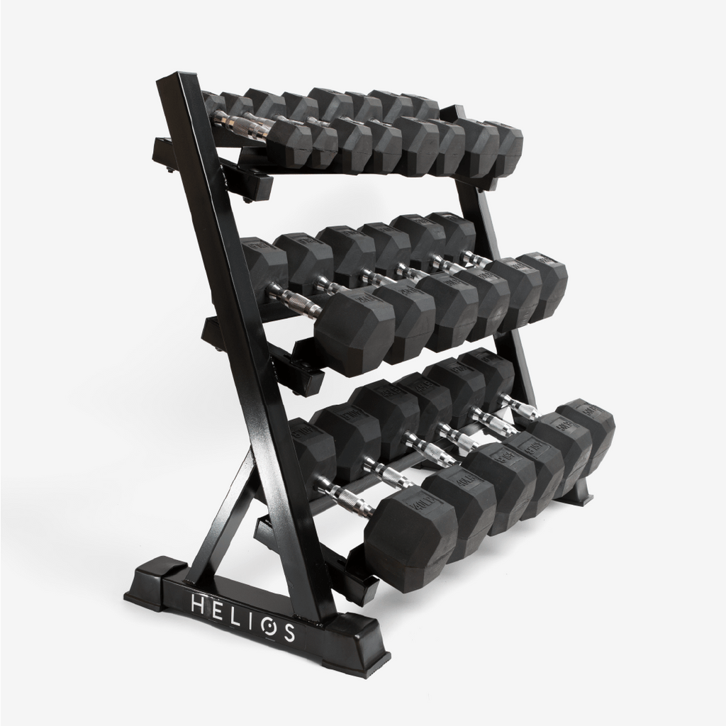 HELIOFIT Weight Rack & Dumbbell deals set